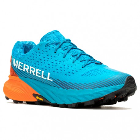 Merrell AGILITY PEAK 5 - Zapatillas de trail running - atoll/cloud/azul 