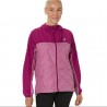 Cortavientos Asics Fujitrail Mujer Soft Berry