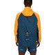 Cortavientos Asics Fujitrail Windbreaker Naranja Azul