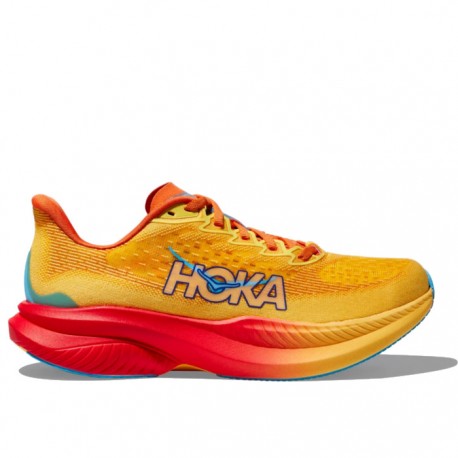  Zapatillas Hoka Mach 6 Naranja Rojo