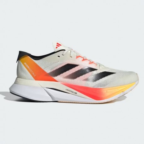  Zapatillas Adidas Adizero Boston 12 Blanco Naranja