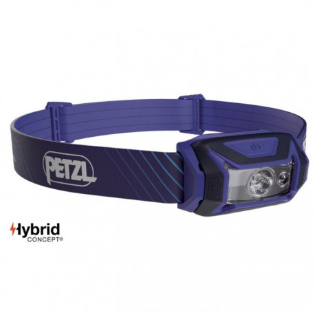 Linterna Frontal Petzl Tikka Core 450 lumens azul