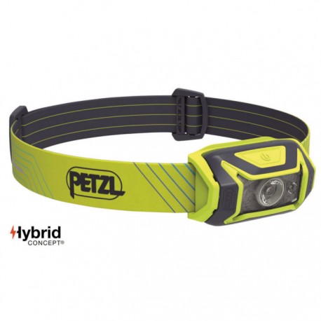 Linterna Frontal Petzl Tikka Core 450 lumens amarillo