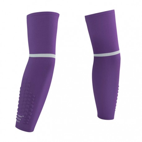 Manguitos Compressport Armforce Ultralight Lila