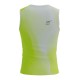 Camiseta Sin Mangas Compressport Performance Tank Amarillo