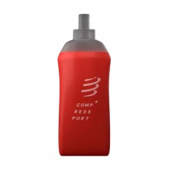 Botella Compressport ErgoFlask 300 ml roja