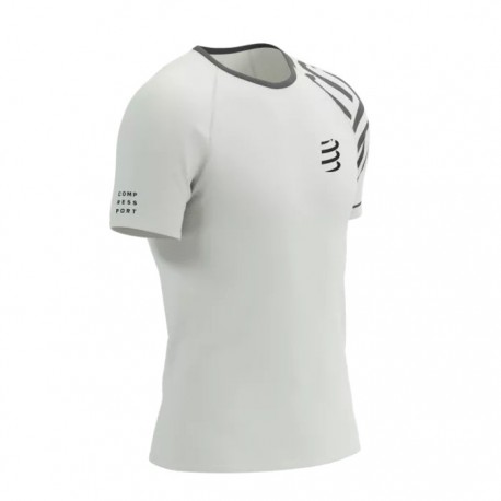 Camiseta Compressport Training SS Tshirt Blanca