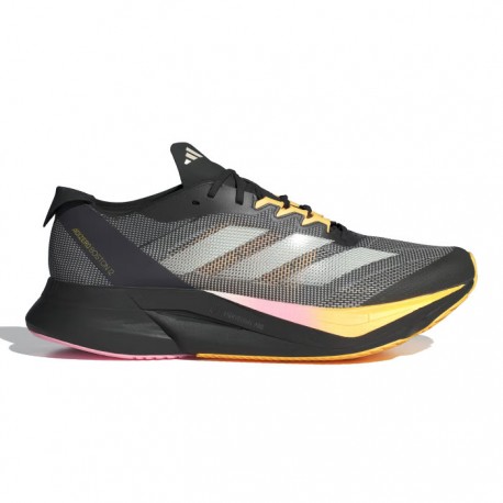  Zapatillas Adidas Adizero Boston 12 Negro naranja