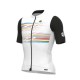 Maillot ciclismo Alé corto PRS Logo Blanco Negro