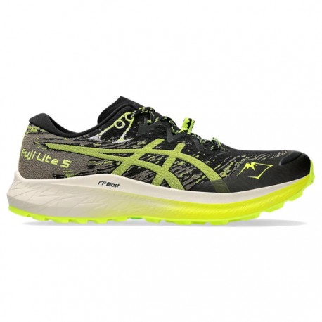  Zapatillas Asics Fuji Lite 5 Negro Amarillo