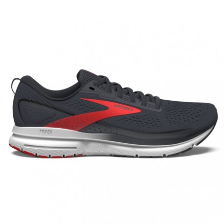  Zapatillas Brooks Trace 3 Gris Rojo