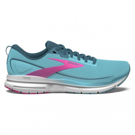  Zapatillas Brooks Trace 3 Mujer Azul Rosa