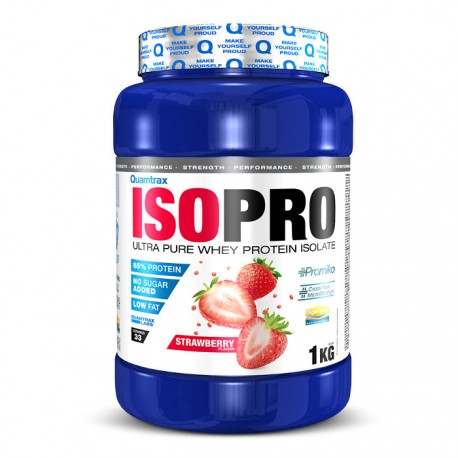 Proteina Isopro Quamtrax 1Kg Fresa