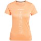 Camiseta Terrex Agravic Trail Mujer Naranja