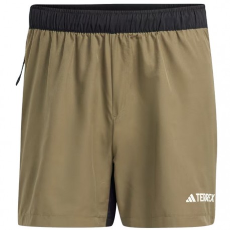 Pantalón Corto Adidas TERREX Multi Trail Verde Oliva