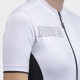 Maillot ciclismo Mujer ALÉ corto Pragma Color Block Blanco