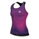 Maillot ciclismo Mujer ALÉ Pragma Onda Morado Tirantes