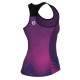 Maillot ciclismo Mujer ALÉ Pragma Onda Morado Tirantes