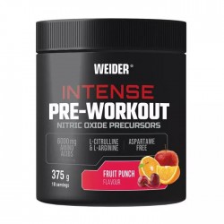 Pre workout Intense Weider Fruit Punch 375gr