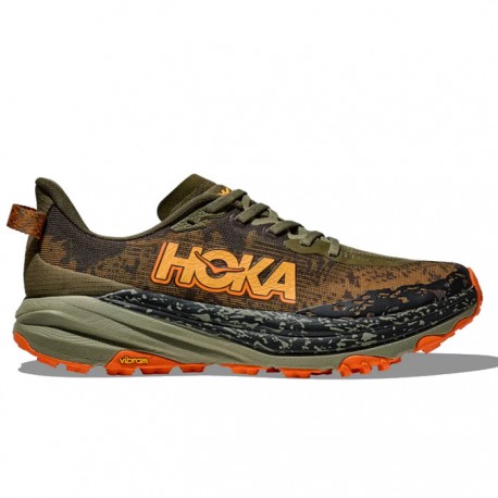  Zapatillas Hoka Speedgoat 6 Verde Marrón