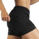 Pantalón Brooks Chaser 2-1 Mujer Negro