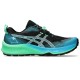  Zapatillas Asics Trabuco 12 Negro Azul Verde