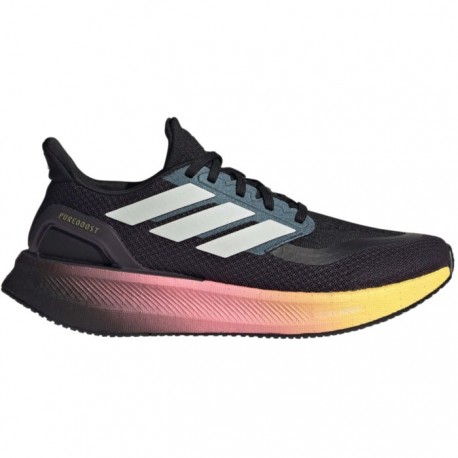  Zapatillas Adidas Pureboost 5 Mujer Negro Amarillo Rosa