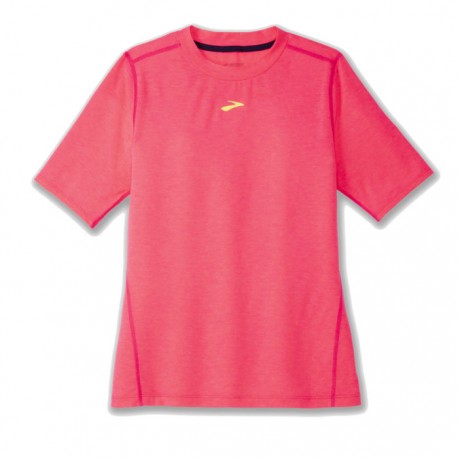 Camiseta Brooks High Point Mujer Merino Rosa