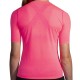 Camiseta Brooks High Point Mujer Merino Rosa