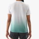 Camiseta Compressport Performance SS Mujer Blanco Verde