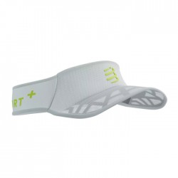 Visera Compressport Spiderweb Ultralight Blanco