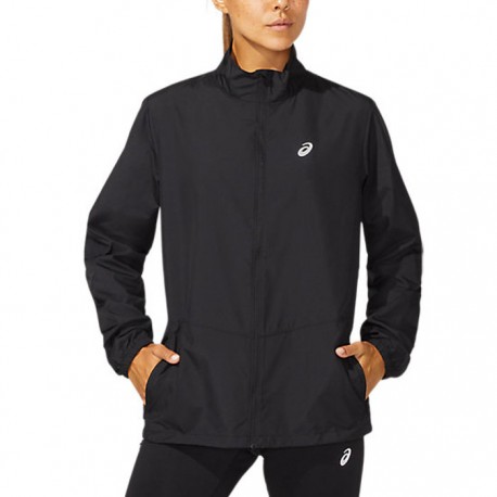 Cortavientos Asics Core Jacket Mujer Negro