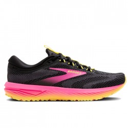  Zapatillas Brooks Revel 7 Mujer Negro Rosa