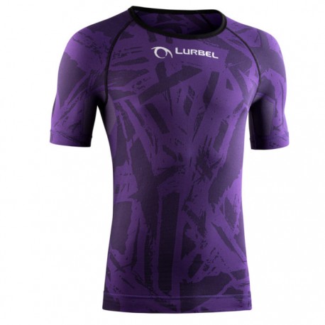 Camiseta Lurbel Spirit Blur Short Sleeves Unisex Violeta