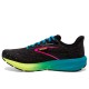  Zapatillas Brooks Launch 10 Mujer Negro Azul Limón