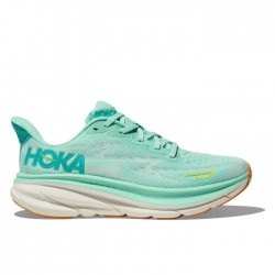  Zapatillas HOKA Clifton 9 Mujer Azul Agua