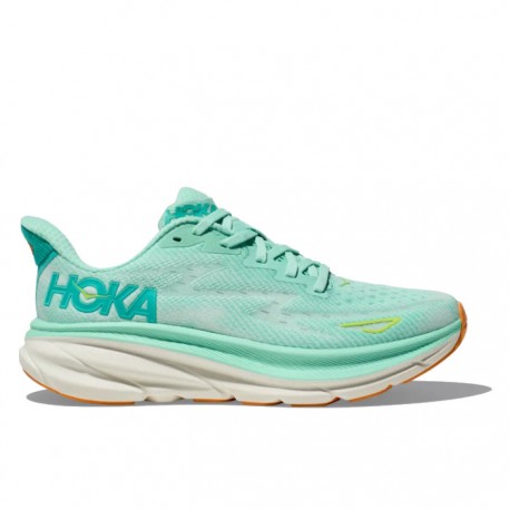  Zapatillas HOKA Clifton 9 Mujer Azul Agua