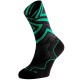 Calcetines Lurbel Distance Five Running Negro Verde