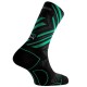 Calcetines Lurbel Distance Five Running Negro Verde