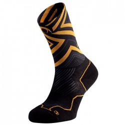 Calcetines Lurbel Distance Five Running Negro Dorado