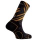 Calcetines Lurbel Distance Five Running Negro Dorado