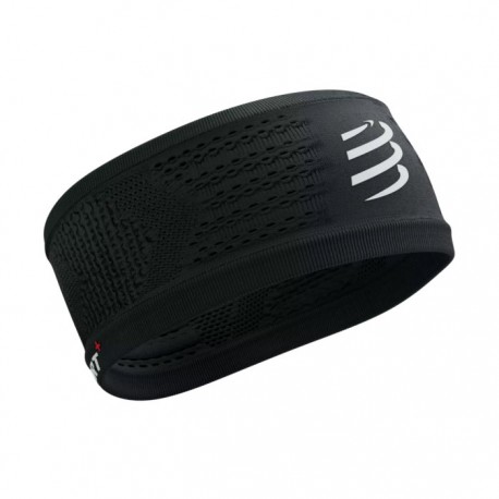 Cinta para el Pelo Compressport Headband ON/OFF Negro