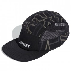 Gorra Adidas Terrex Heat.RDY 5 Panel Graphic Negra