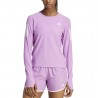 Camiseta Manga Larga Adidas Own The Run Mujer Morado