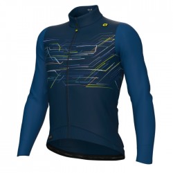 Maillot ciclismo ALÉ PR-E Megabyte Azul