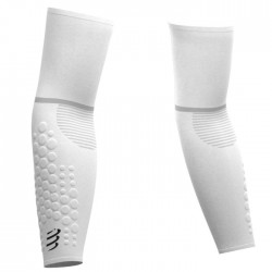 Manguitos Compressport Armforce Ultralight Blanco