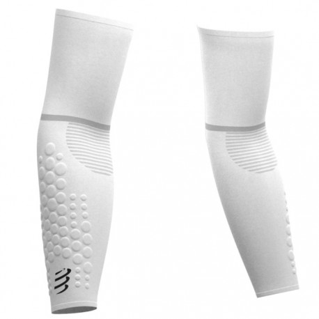 Manguitos Compressport Armforce Ultralight Blanco