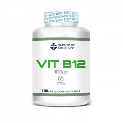 VIT B12 Scientiffic Nutrition 100caps