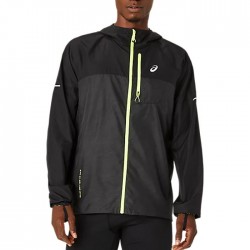 Cortavientos Asics Fujitrail Packable Windbreaker Negro