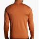 Camiseta Brooks Dash 1/2 Zip 2.0 Ocre